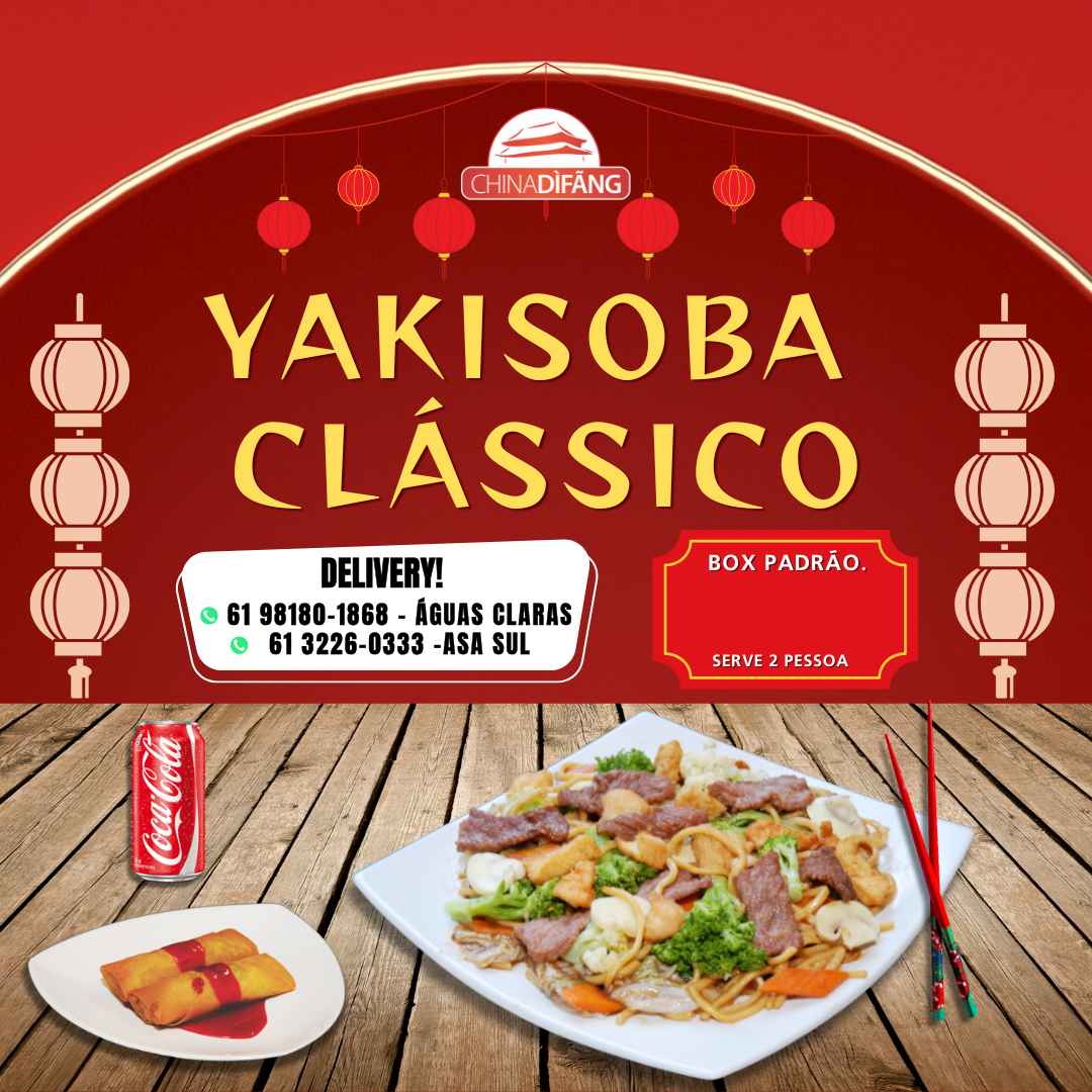 Carne com legumes do China Difang